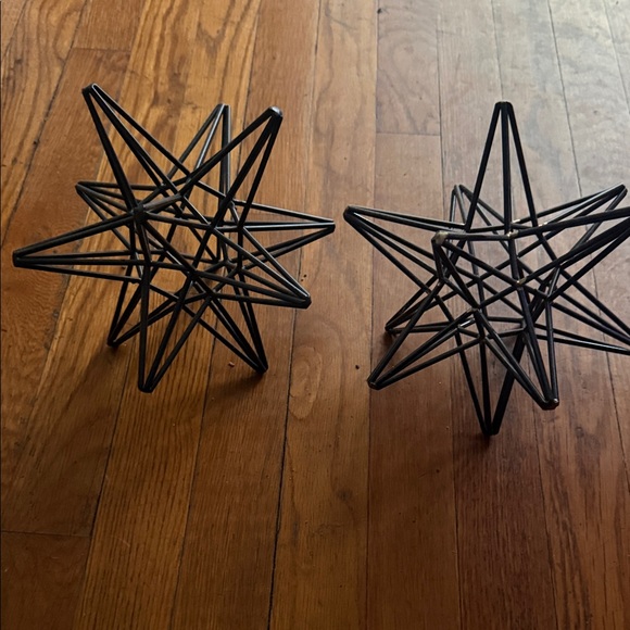 Other - Black Geometric Star Decor